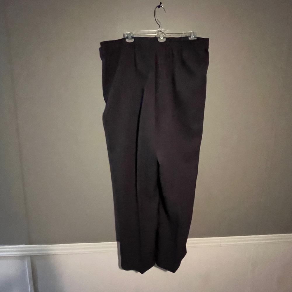 Alfred Dunner Blazer 16 Pants Suit 14 Dark‎ Purple Formal Business Career Office - Picture 3 of 8